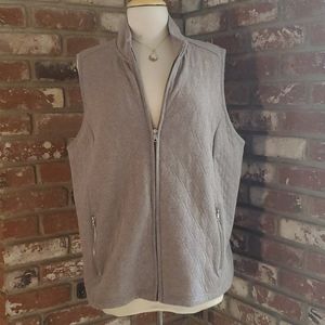 Croft & Barrow Sz 1x Brown Vest